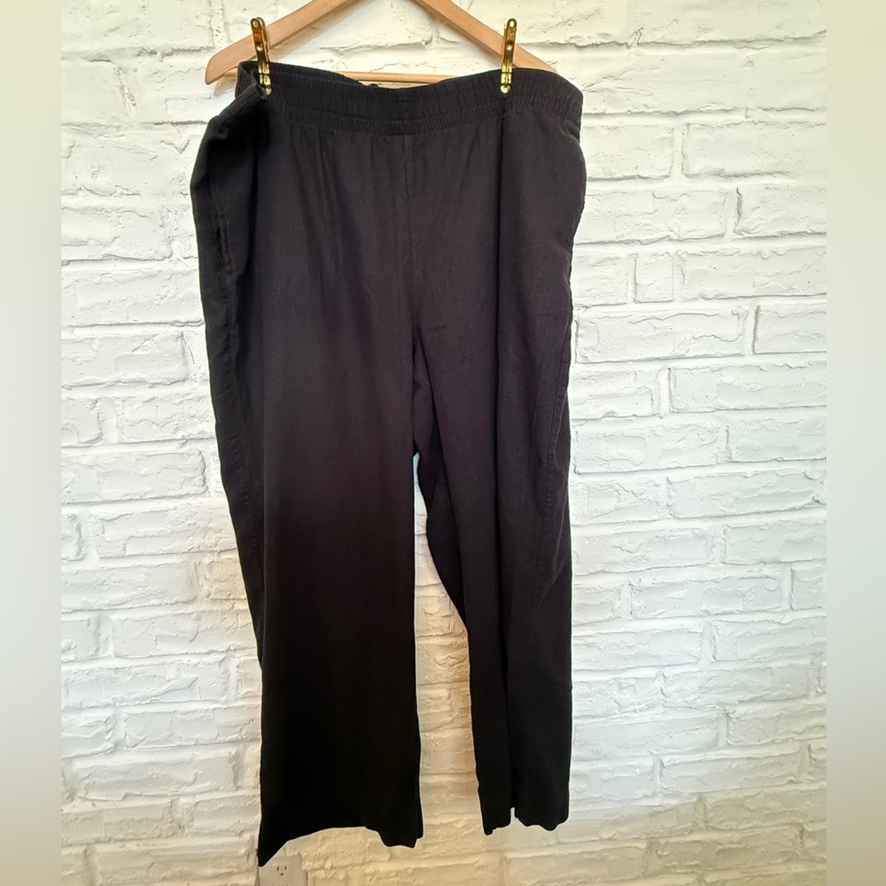 Old navy wide leg linen pant